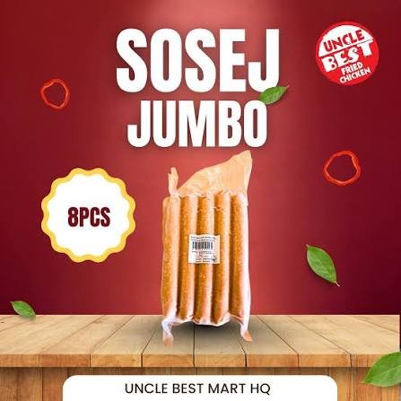 Sosej Jumbo 8pcs