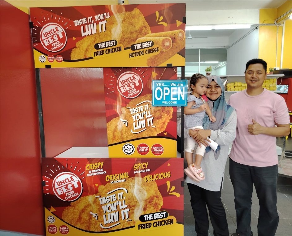 Keluarga usahawan Uncle Best